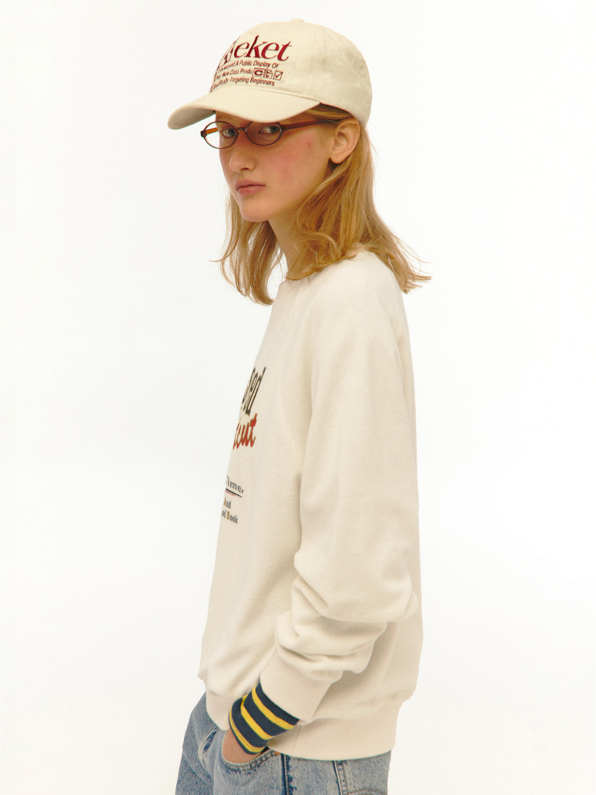 [teket] / ☆ 25SS Call Cap / Cream Headwear - teket