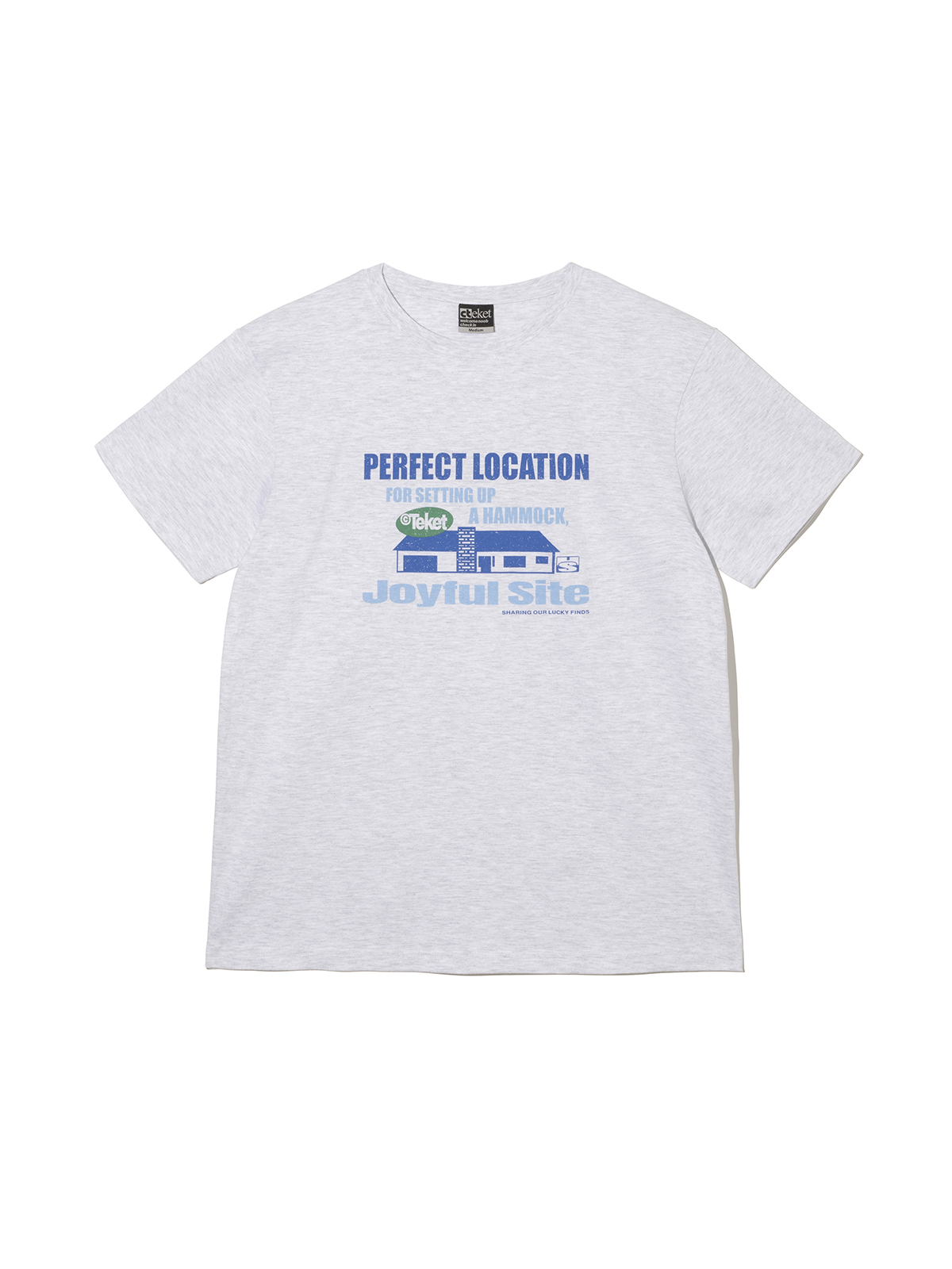 [teket] / ☆ 25SS Count Tee / Melange Gray Count Tee Melange Gray - teket