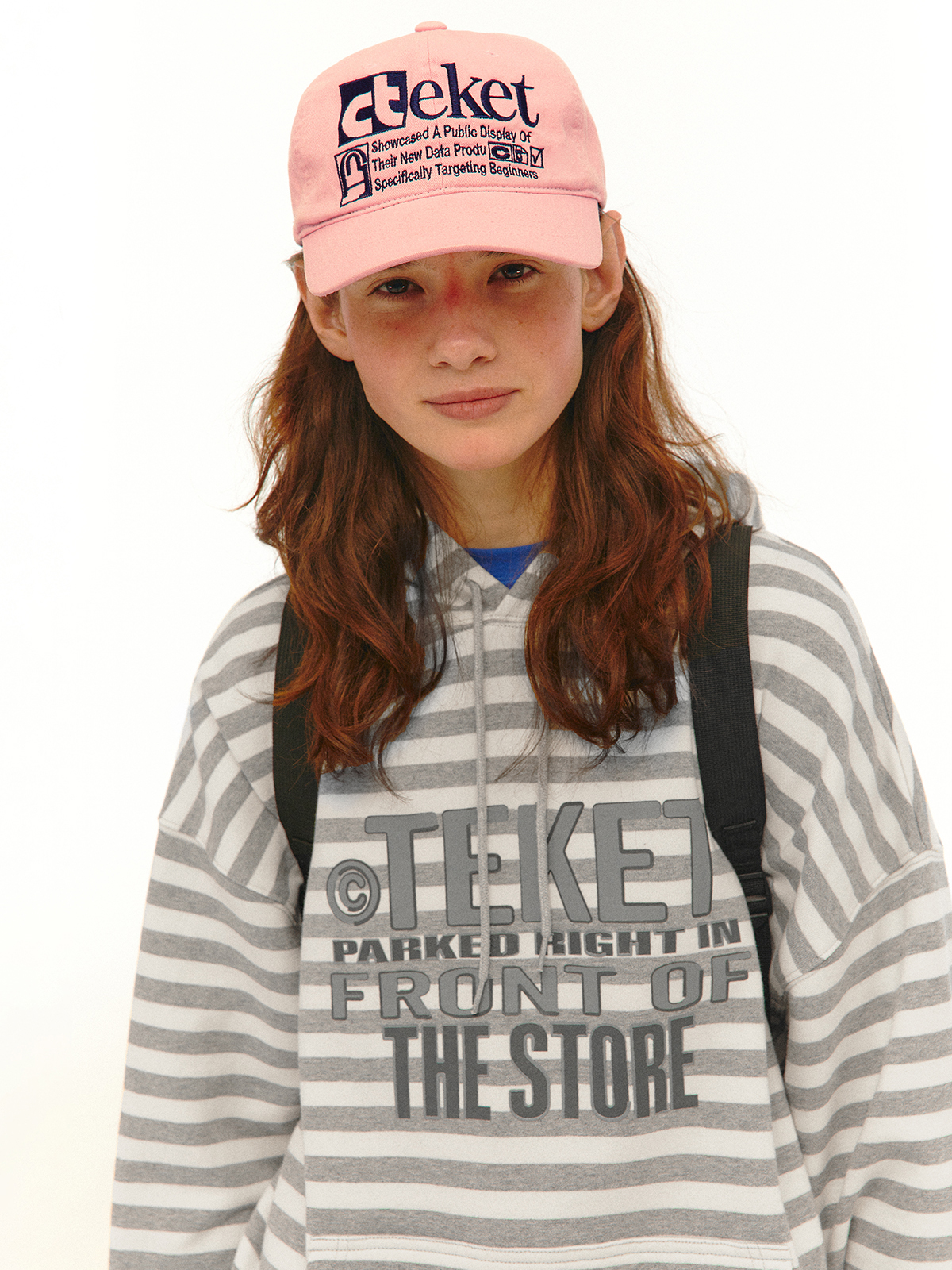 [teket] / ☆ 25SS Symbol Hoodie / Melange Gray Plan Zip-Up Hoodie Melange Gray - teket