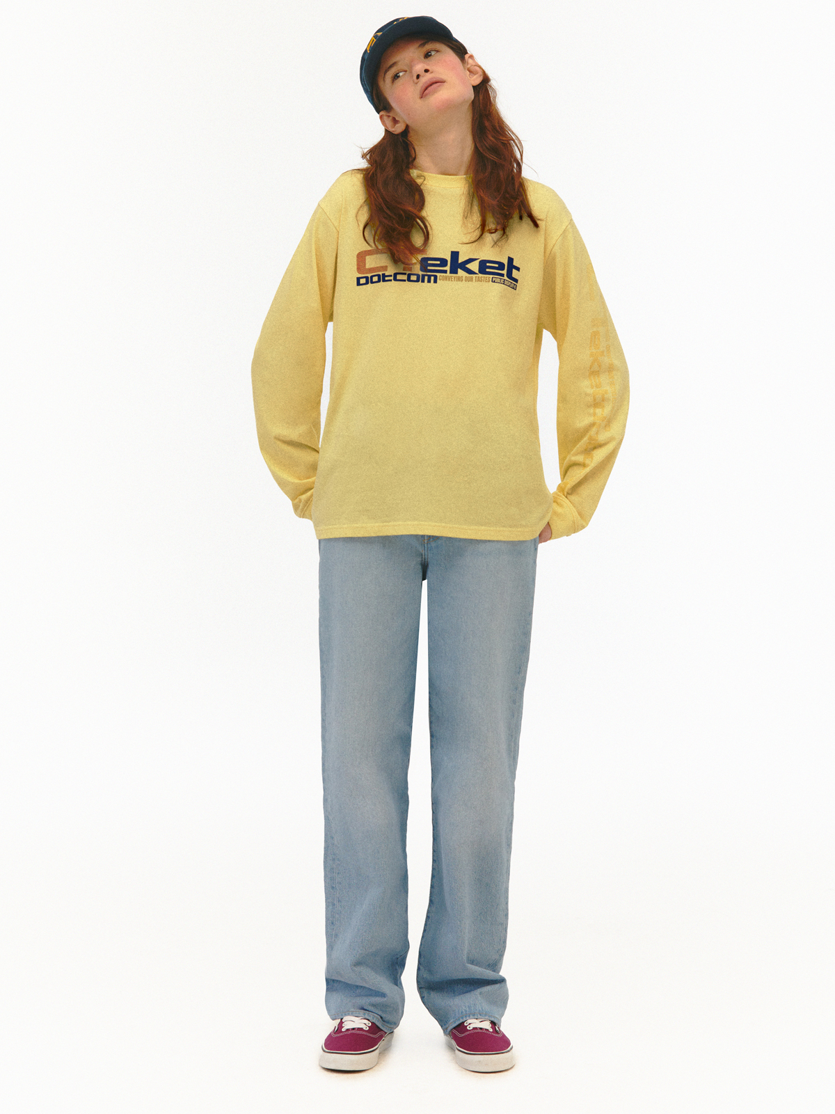 Public L/S Tee Yellow - teket