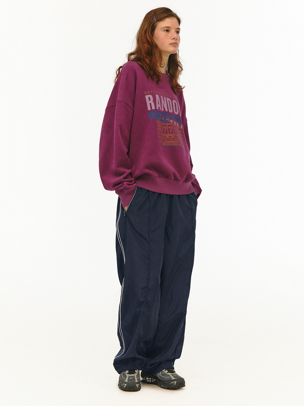 Com Track Pants Navy - teket