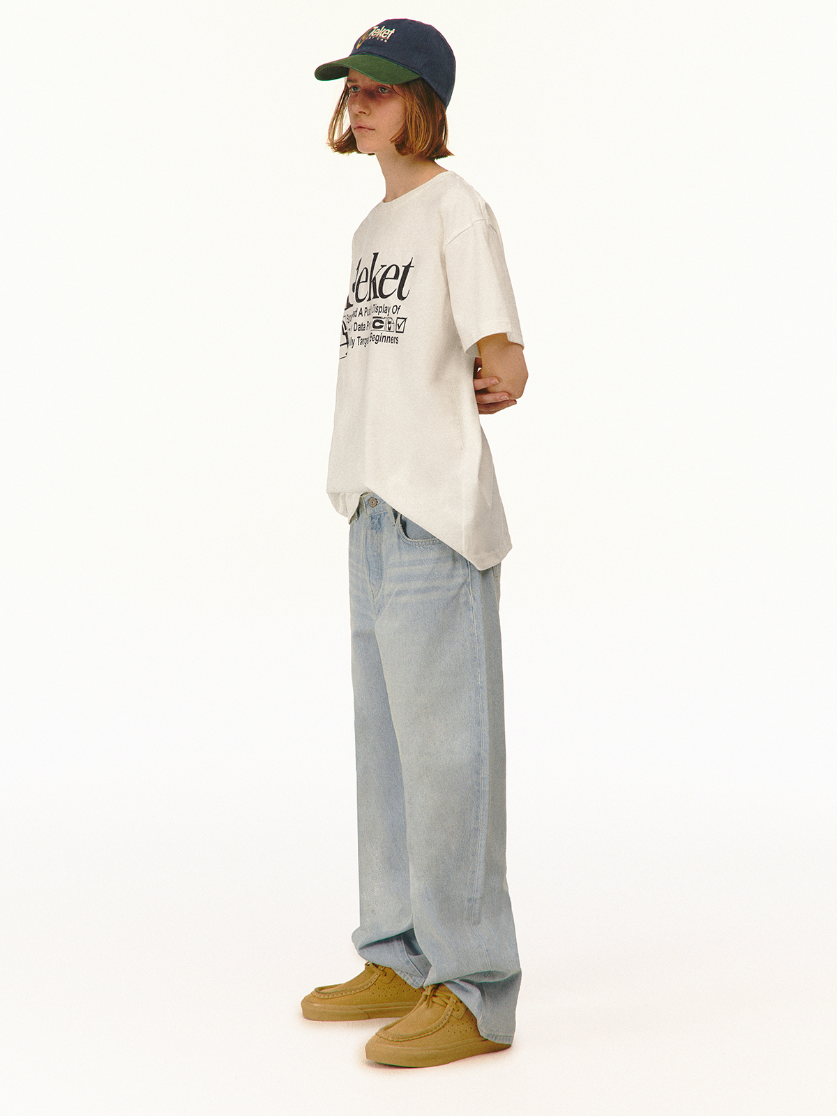 [teket] / ☆ 25SS Plan Tee / Cream eb08697e9b4d7a63455d79004264be