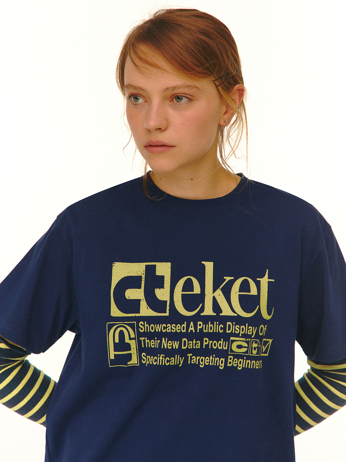[teket] Plan Tee ★大人気★ Plan Tee Navy - teket