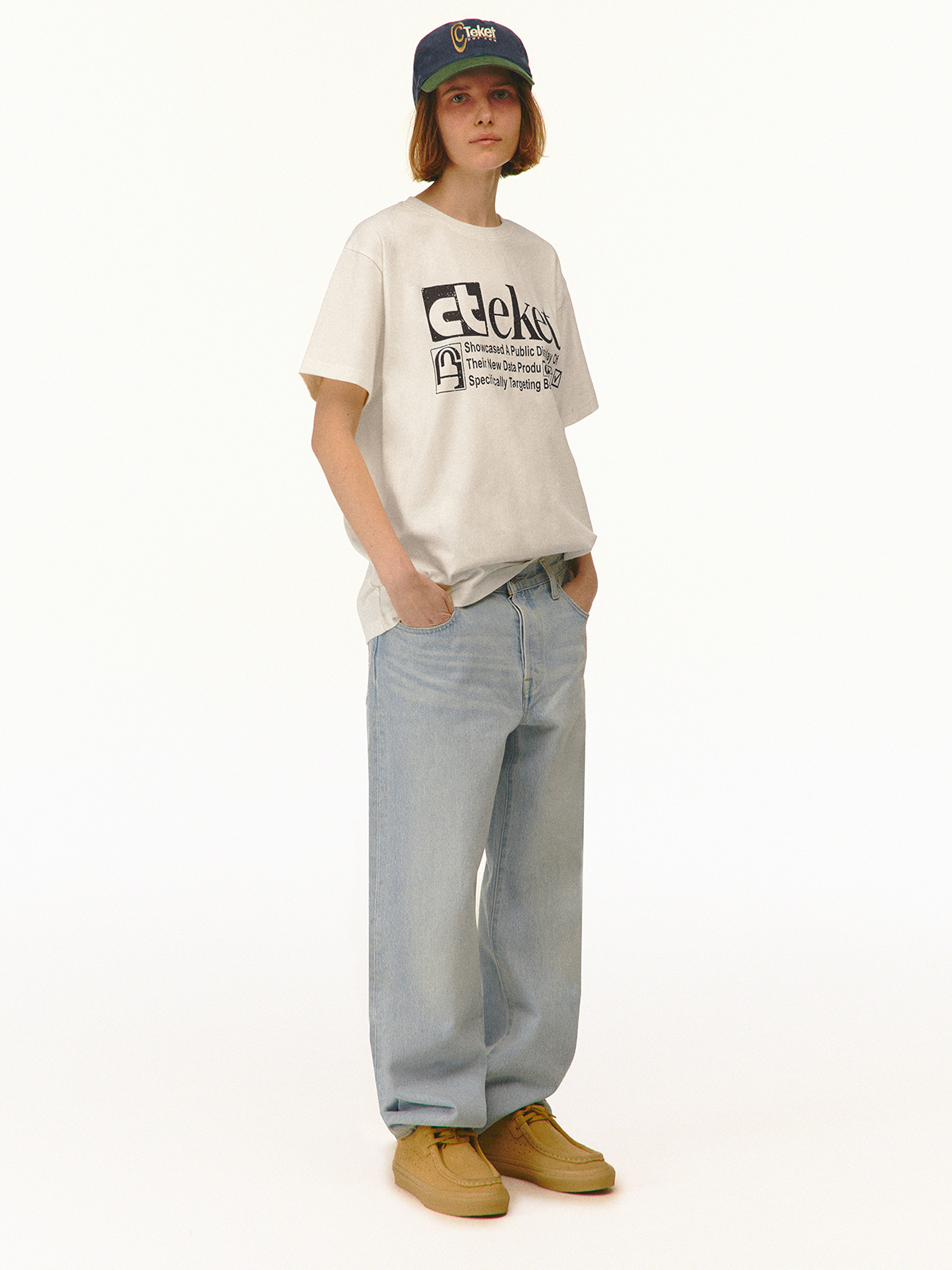 [teket] / ☆ 25SS Plan Tee / Cream Plan Tee Cream - teket