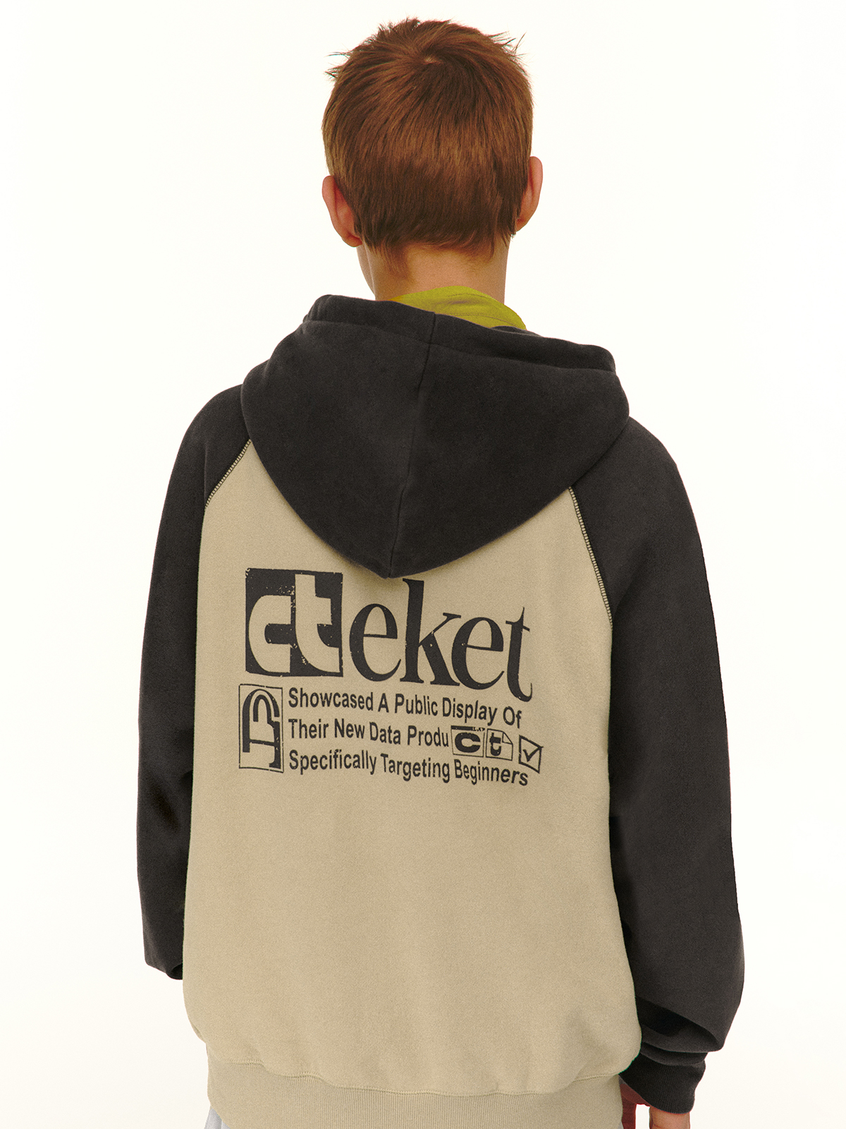 [teket] / ☆ 25SS Plan Zip-Up Hoodie / Beige Plan Zip-Up Hoodie Beige - teket