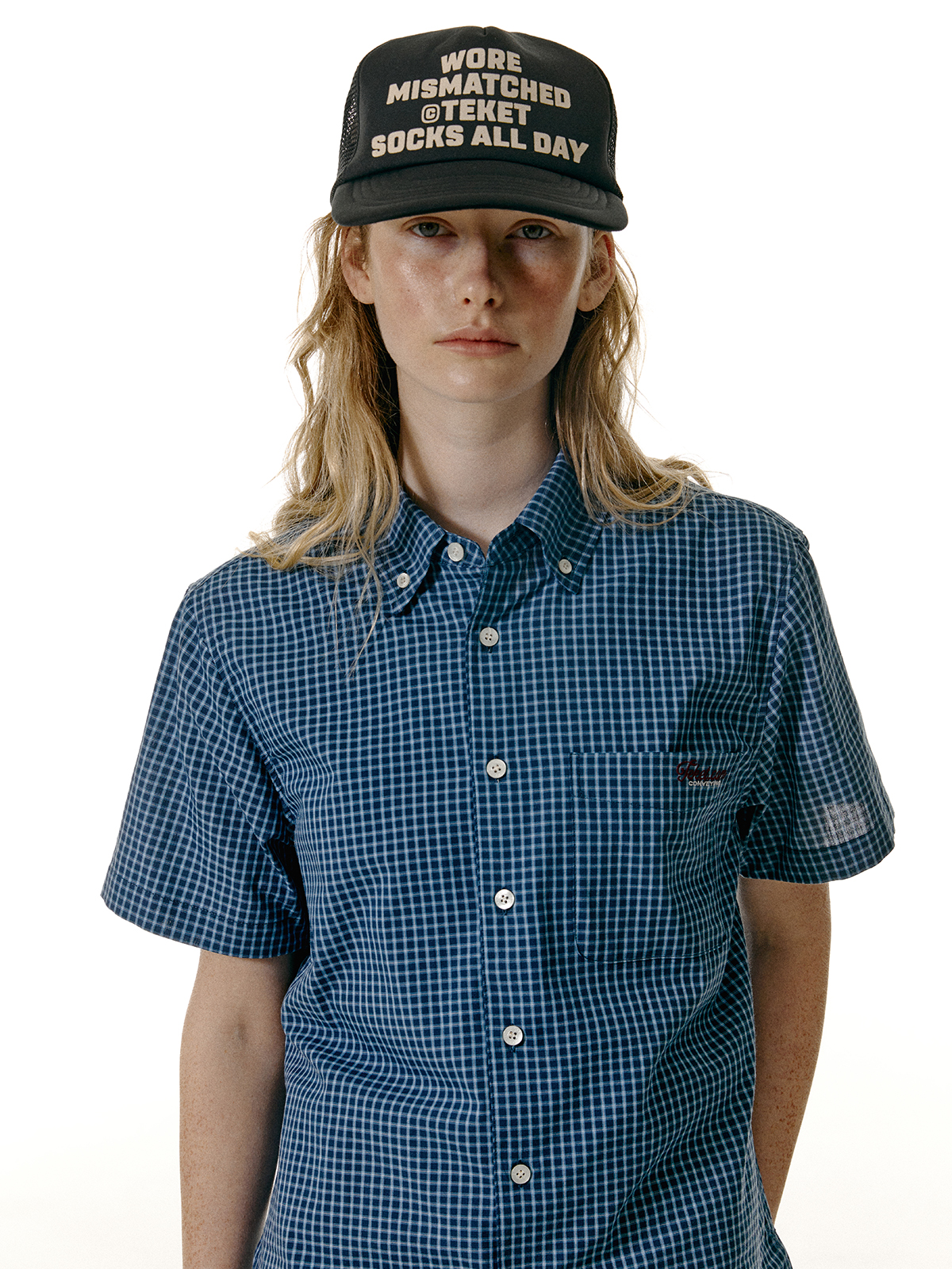 Mismatch Trucker Cap Black - teket