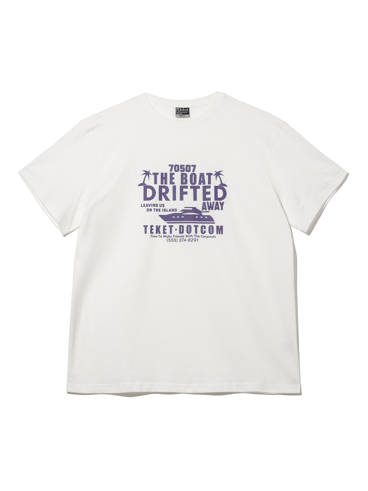 Away Tee White - teket