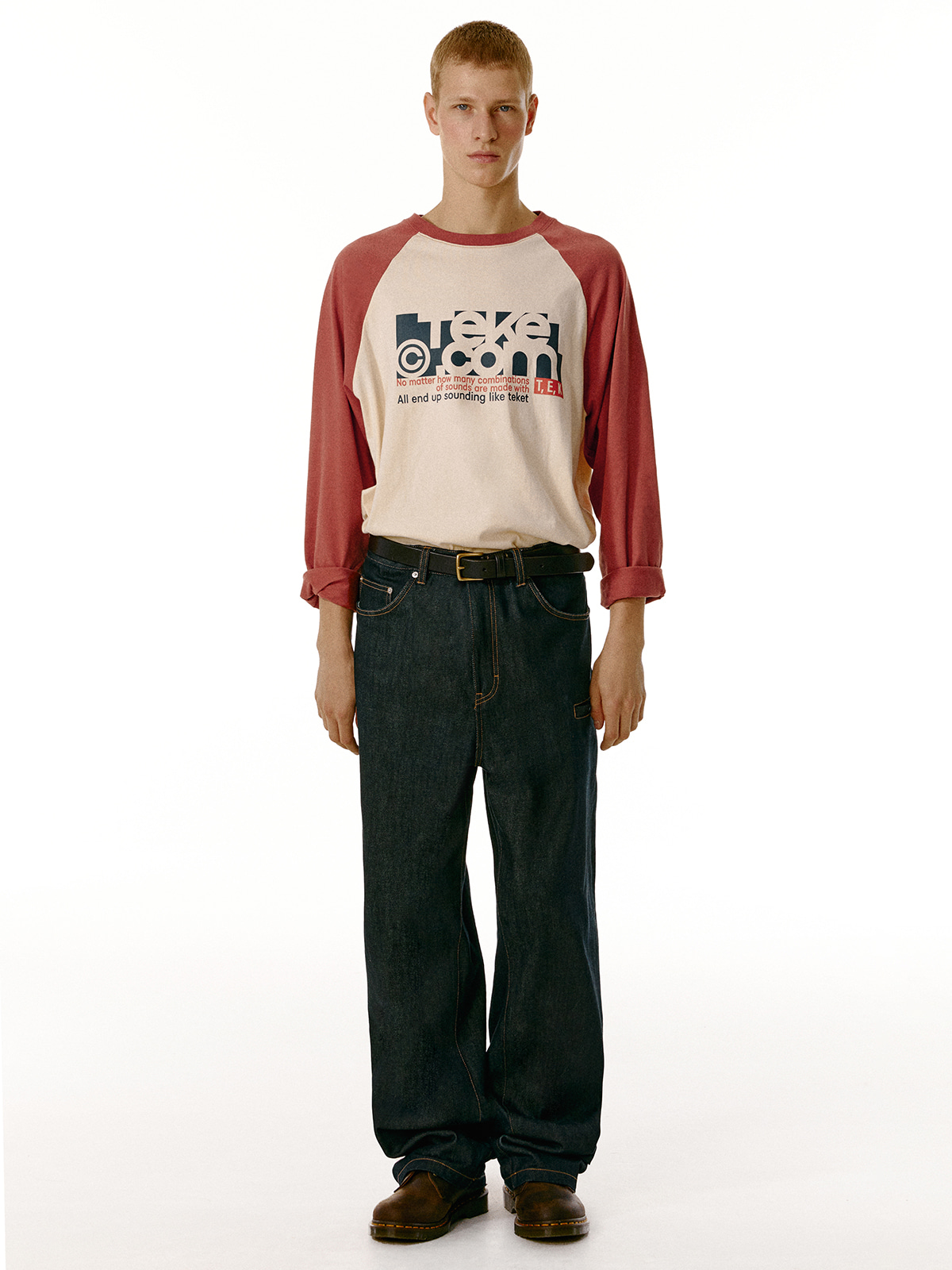 Folder L/S Tee Cream - teket