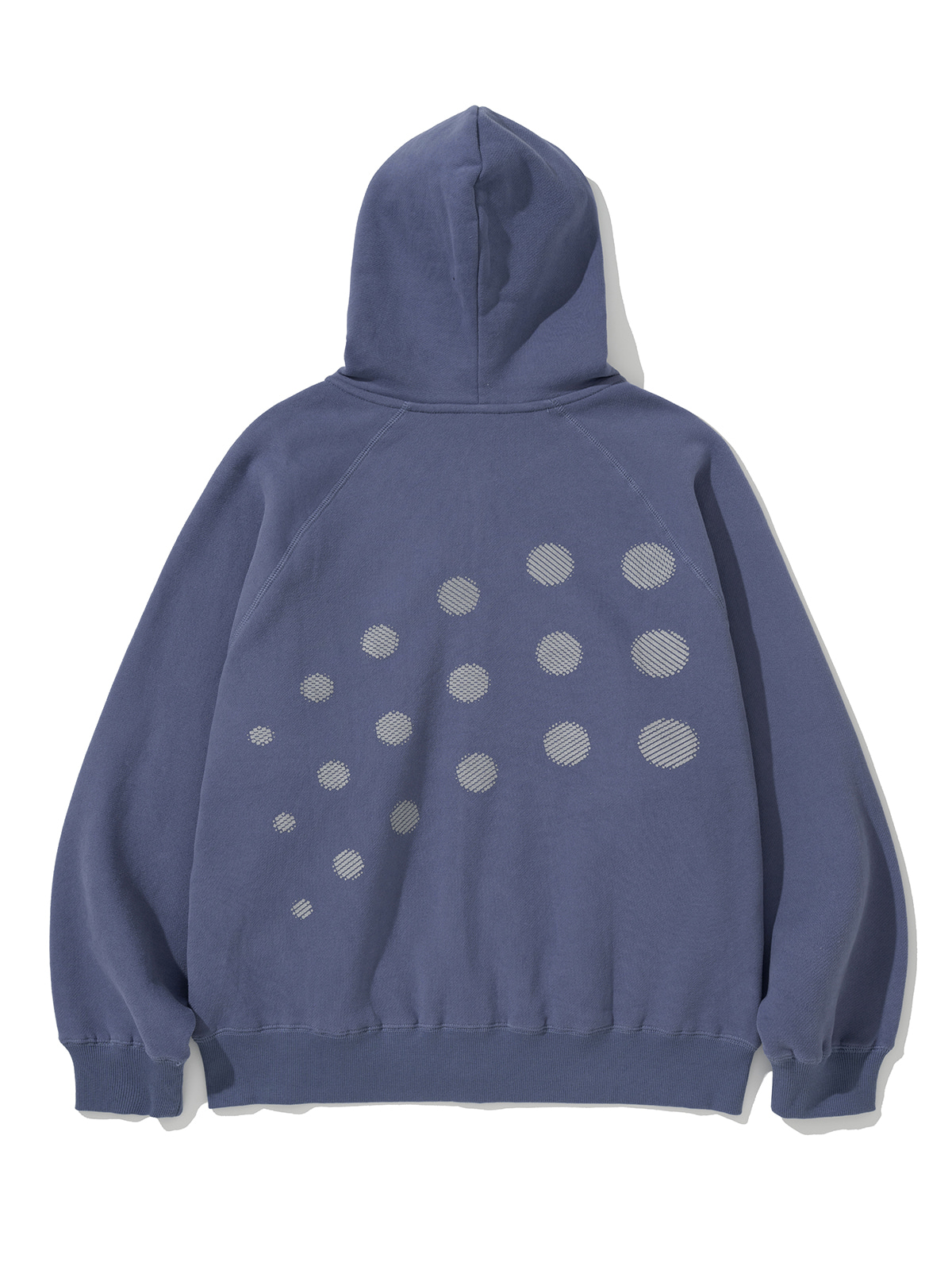 [teket] / ☆ 25SS Plan Hoodie / Dusty Blue Dot-Com Zip-Up Hoodie Dusty Blue - teket