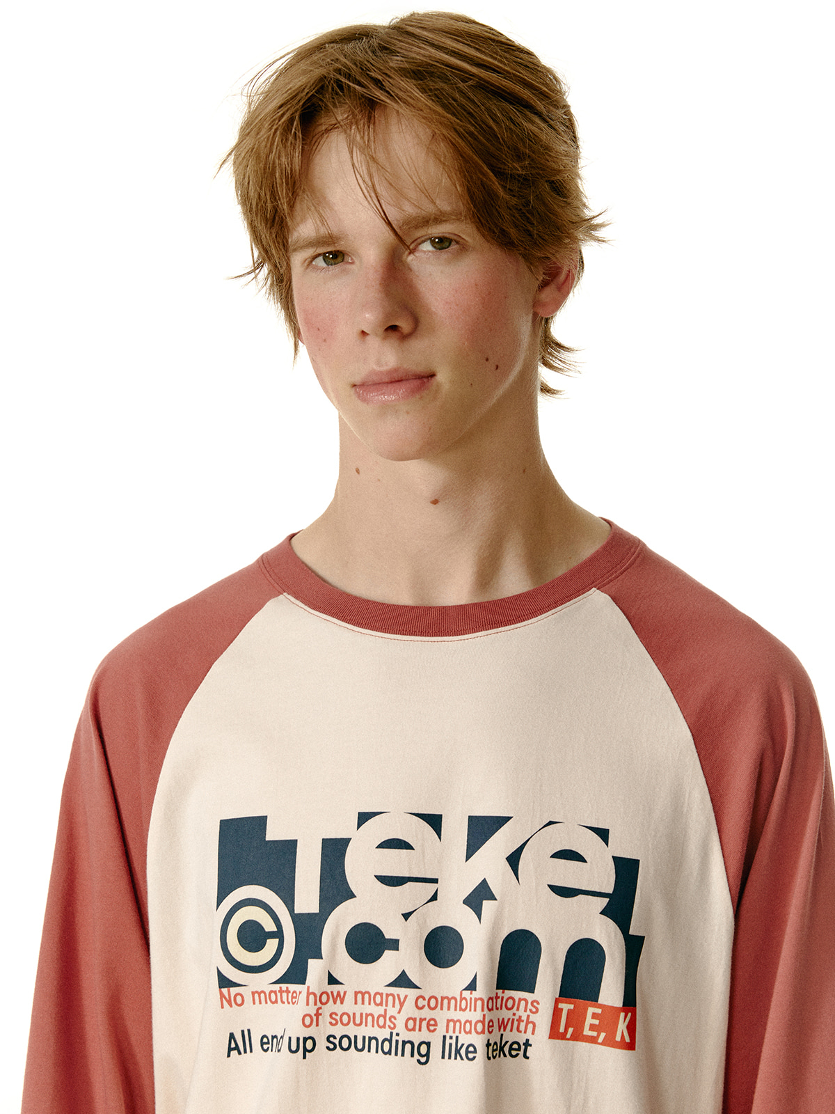 Folder L/S Tee Cream - teket