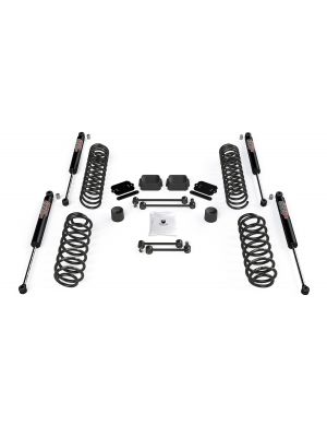 TeraFlex JL 4dr: 2.5 in. Coil Spring Base Lift Kit &amp; 9550 VSS Twin-Tube Shocks