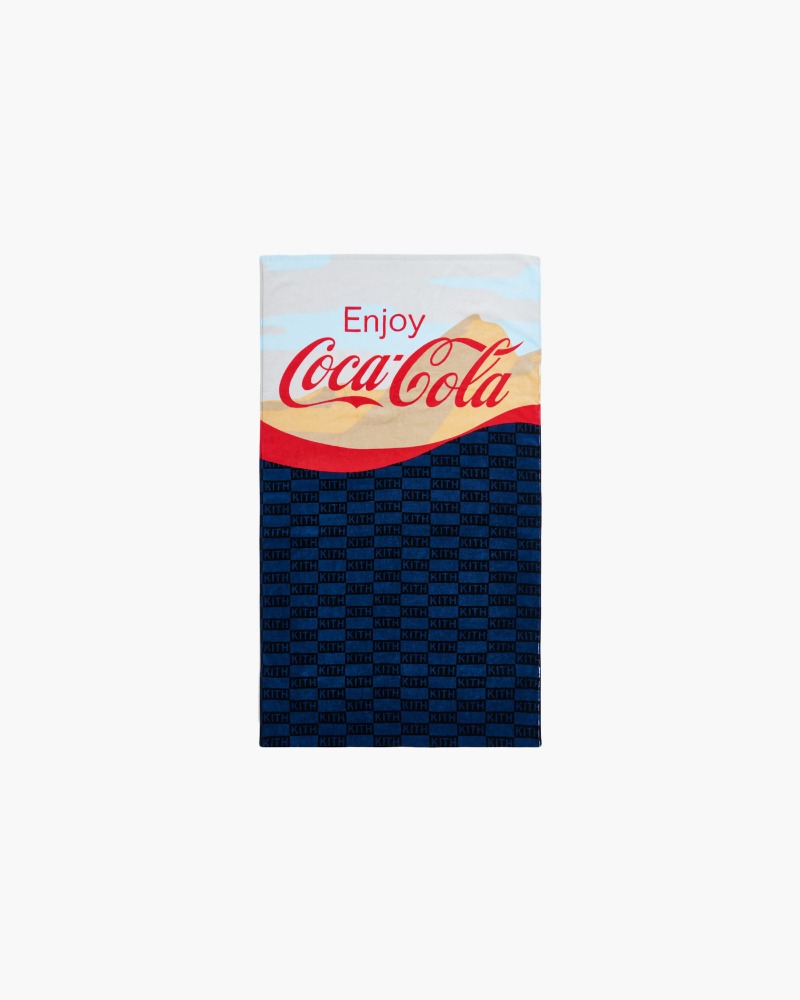 Kith X Cocacola Mountain Towel, Beach and pool and.... Big size Towel