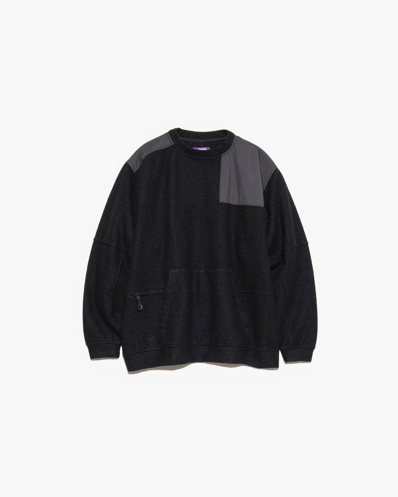 TNFPL NA2357N Field Pullover Crew-neck - Wool 65%
