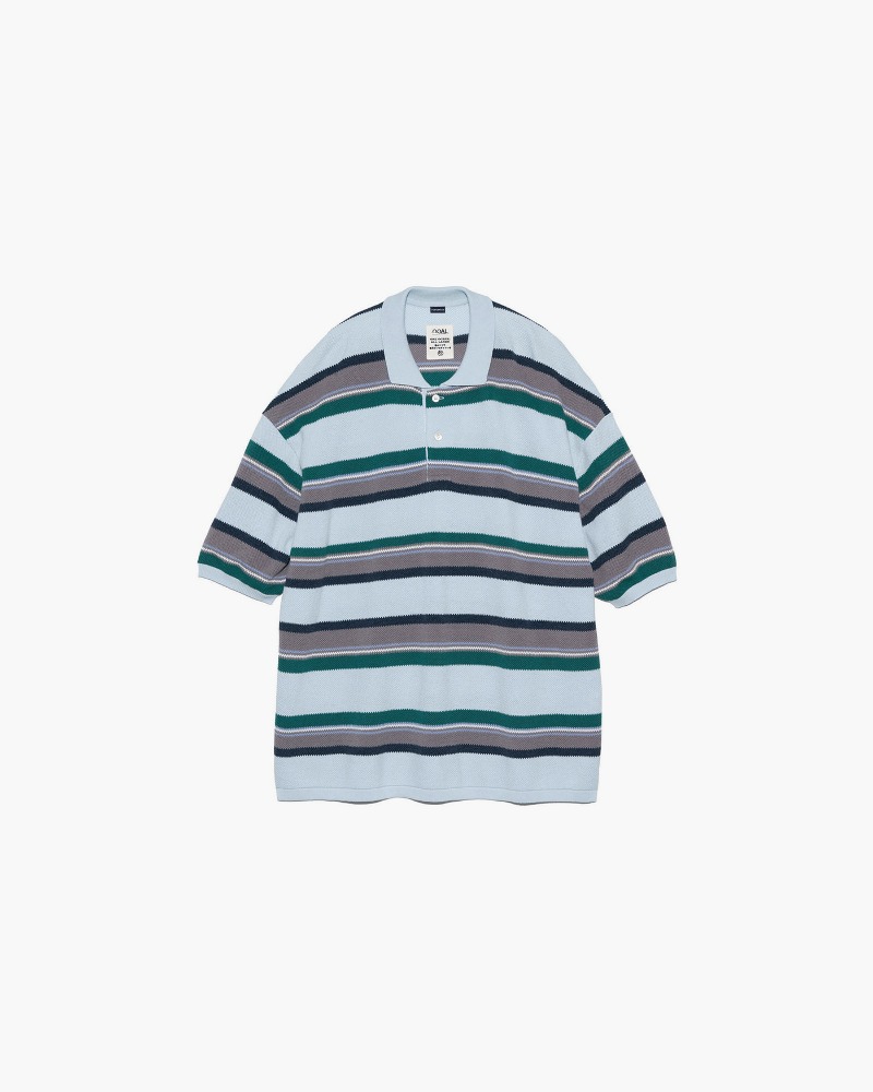 NNMC Stripe Polo Knit