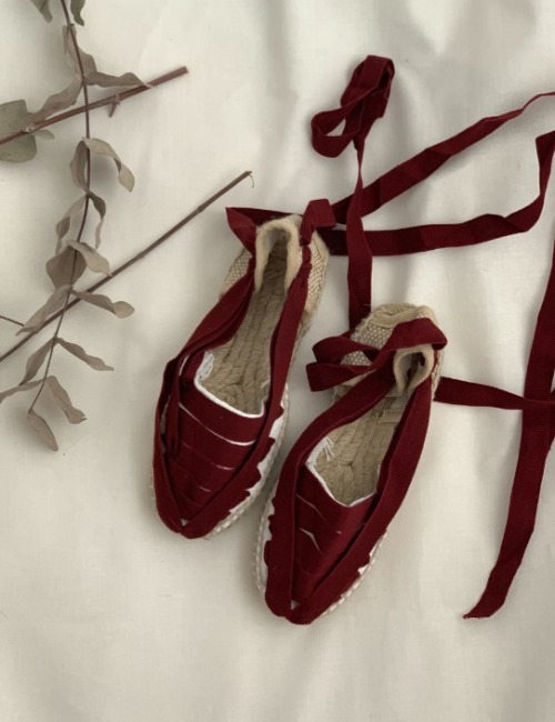 ESPADRILLES-RED(190-195)