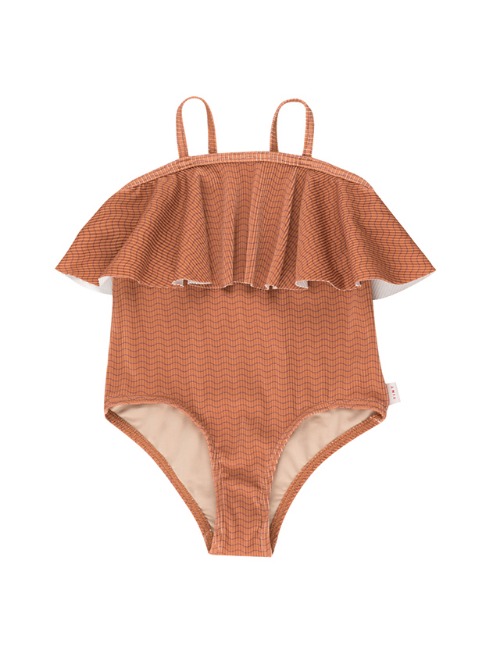 WAVES STRAPS SWIMSUIT(last-4Y)