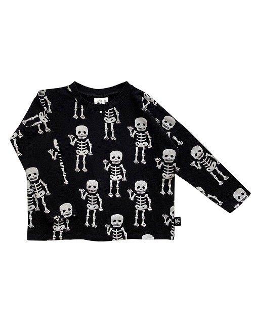 FRIENDLY SKELETON Longsleeve(11/13Y)