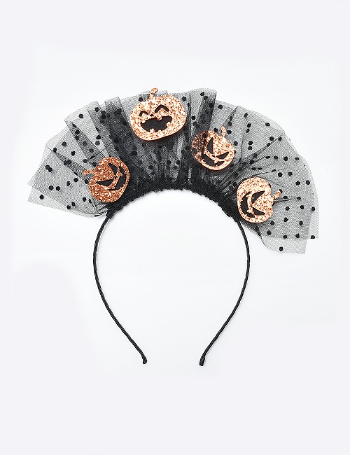 Tulle Headband-Pumkin