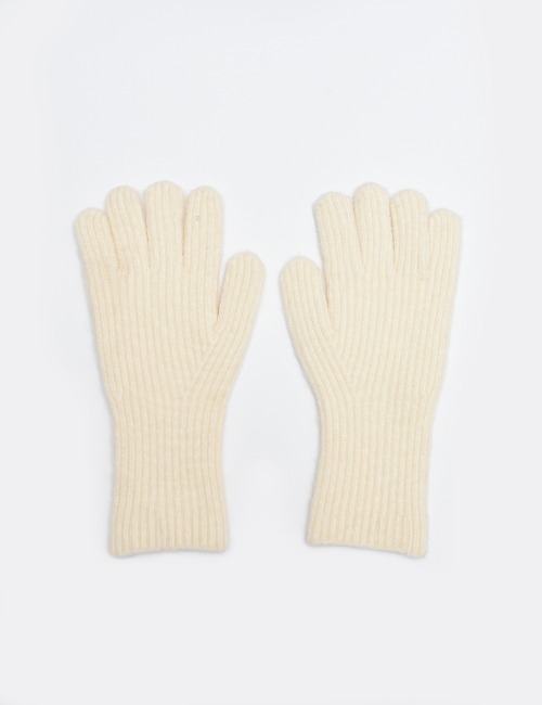 [12/22일입고]KNIT WINTER GLOVE-IVORY[8-12Y]