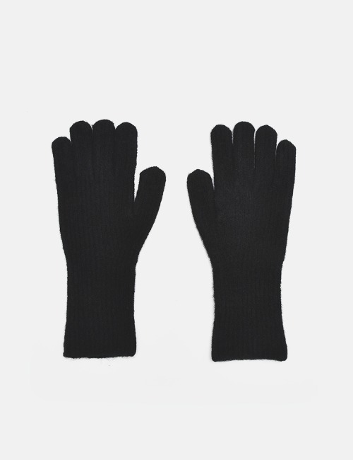 [12/22일입고]KNIT WINTER GLOVE-BLACK[8-12Y]