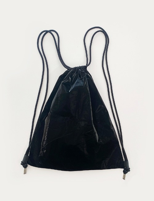 STRING BAG - BLACK