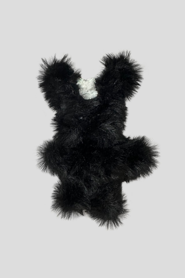 Fuzzy Funini_Keyring (Black)