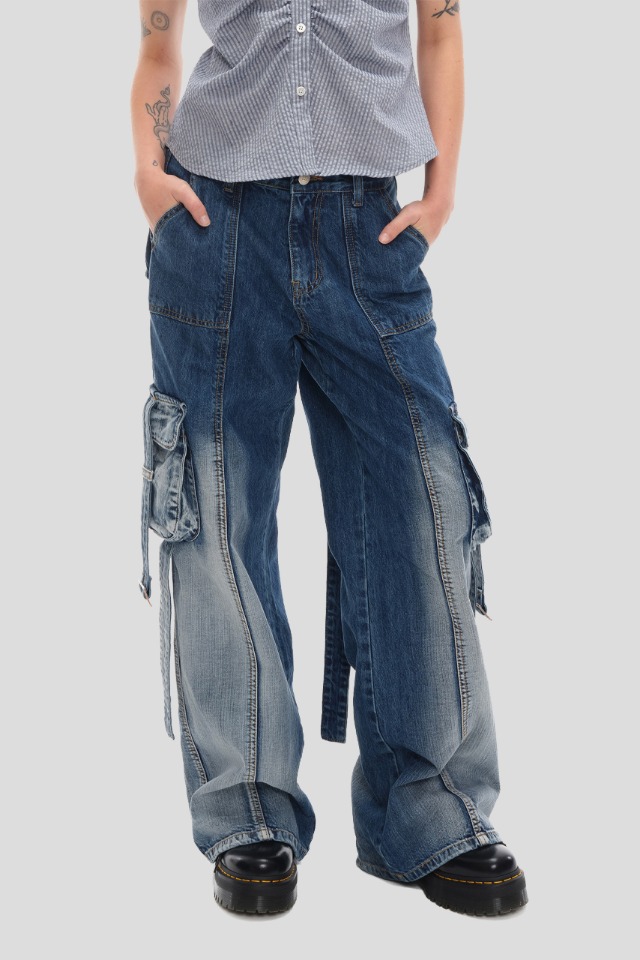 POKET STRING CARGO PANTS