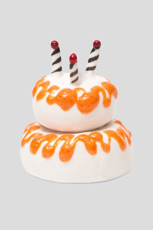 Orange Sour Cream Decorated