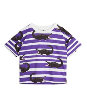 [MINIRODINI] Crocodiles aop ss tee /Purple [ 80/86 ]