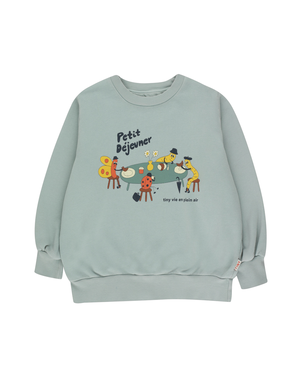 [TINY COTTONS]PETIT DÉJEUNER SWEATSHIRT /sage [2Y]