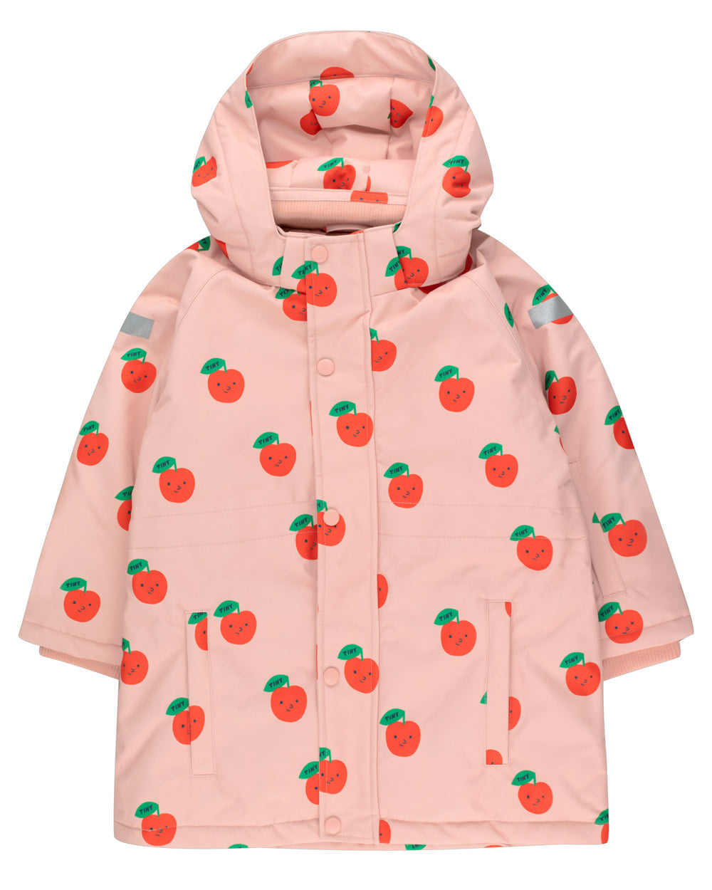 [TINY COTTONS]TINY APPLE SNOW JACKET/powder pink [4Y]