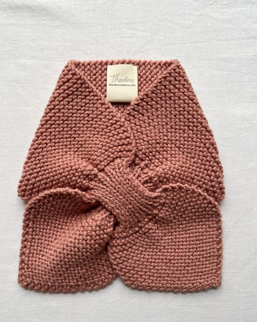 [THEODORECHILDREN]LITTLE SCARF /PINK