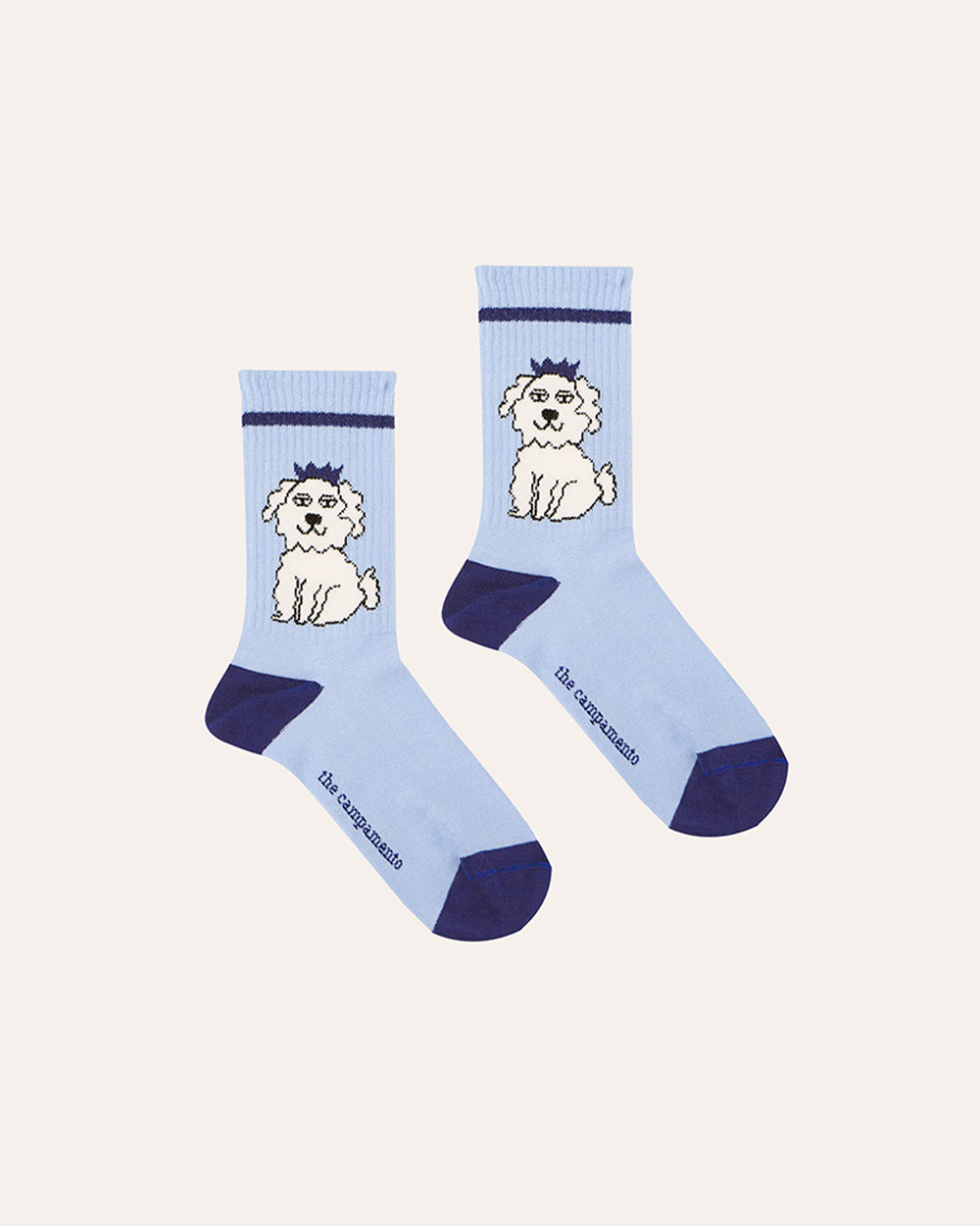 [ THE CAMPAMENTO ] DOG KIDS SOCKS [3/4Y]