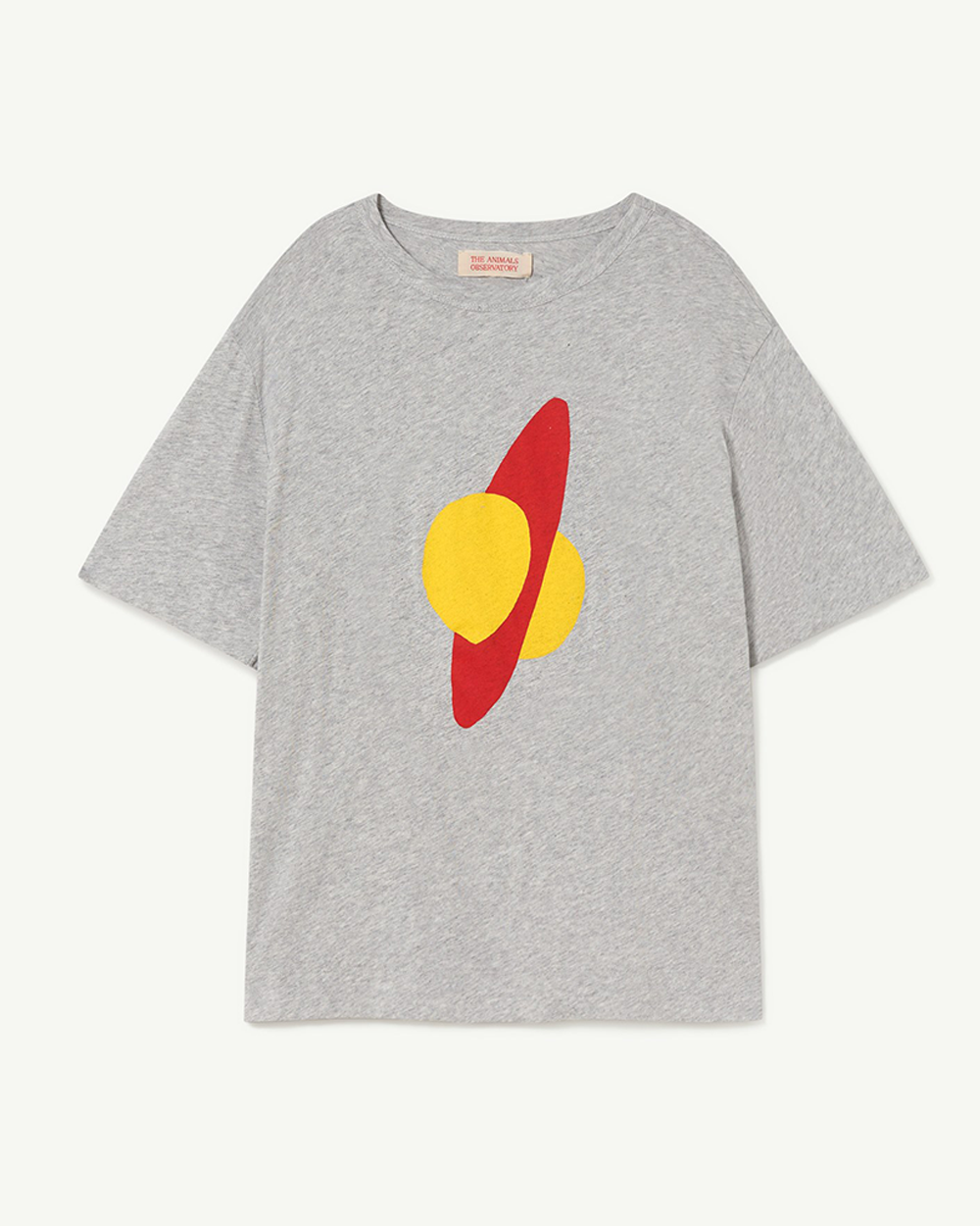 [TAO] F23019-208_EB / ROOSTER  OVERSIZE KIDS T-SHIRT Grey [10Y]
