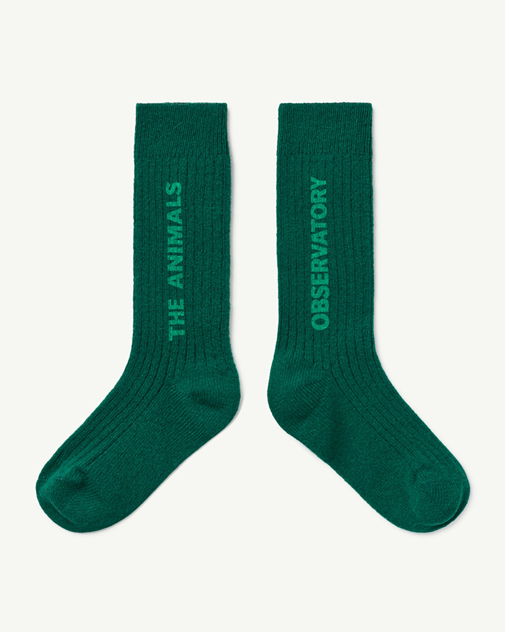 [TAO] F23099_188_ET / SNAIL KIDS SOCKS Green_The Animals