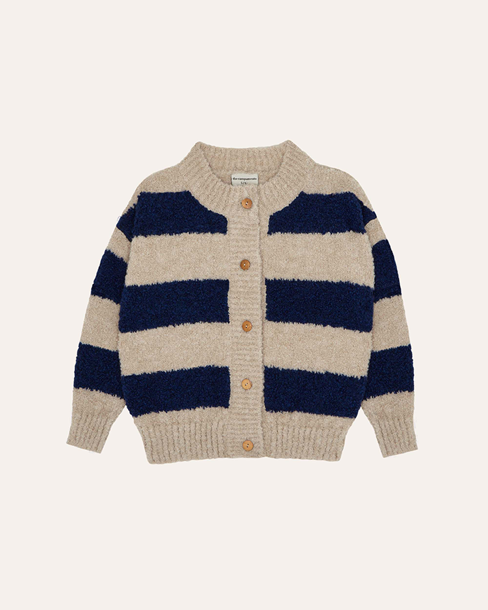 [ THE CAMPAMENTO ] BLUE STRIPES KIDS CARDIGAN [5-6Y]