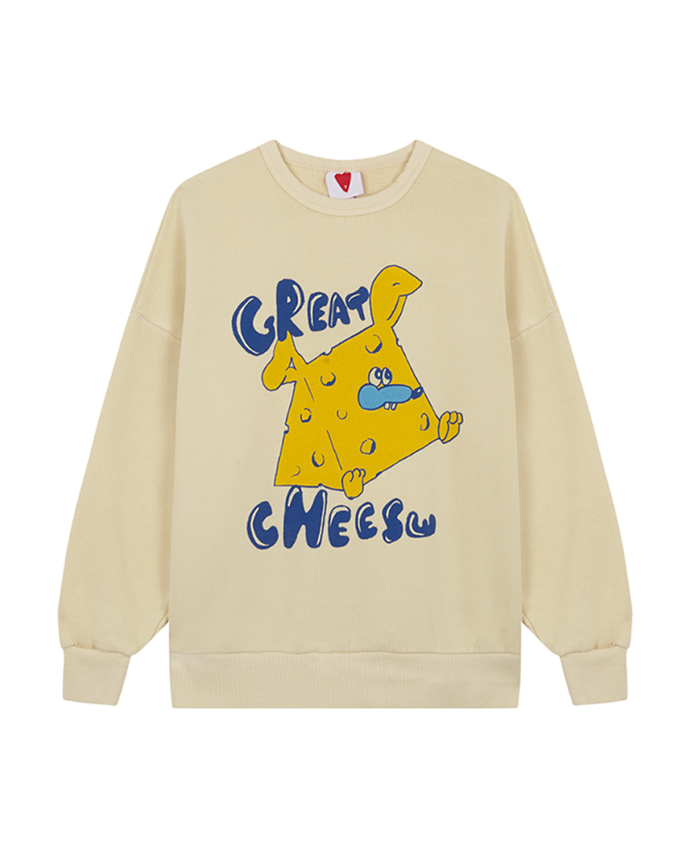 [FRESH DINOSAURS] GREAT CHEESE SWEATSHIRT [6Y]