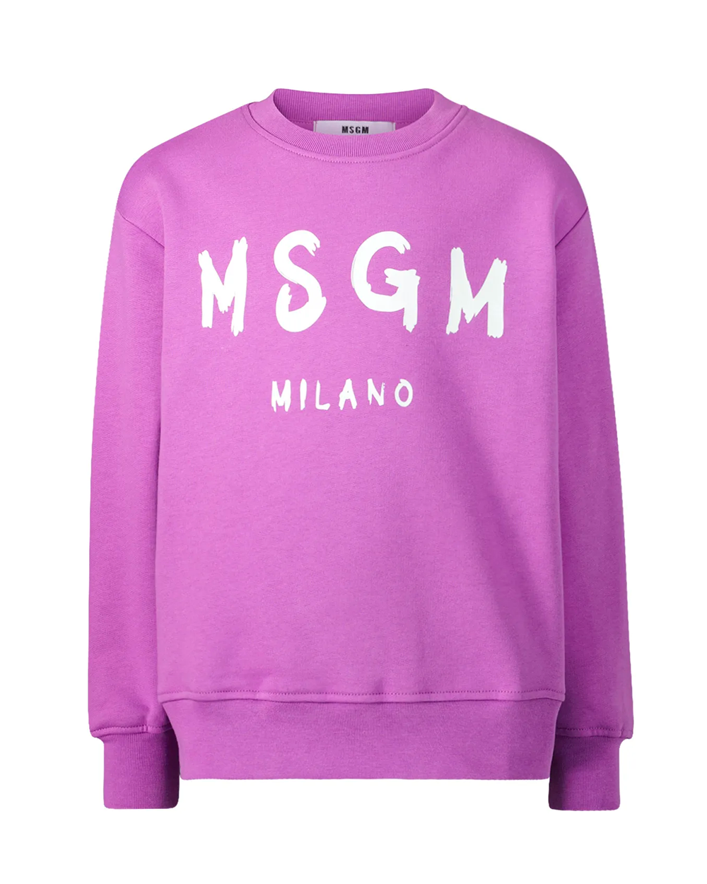 [MSGM] SWEATSHIRT JUNIOR UNISEX lilac [12Y, 14Y]