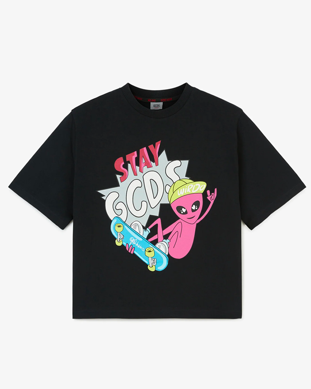 [GCDS] T-shirt short sleeve - black [10Y]