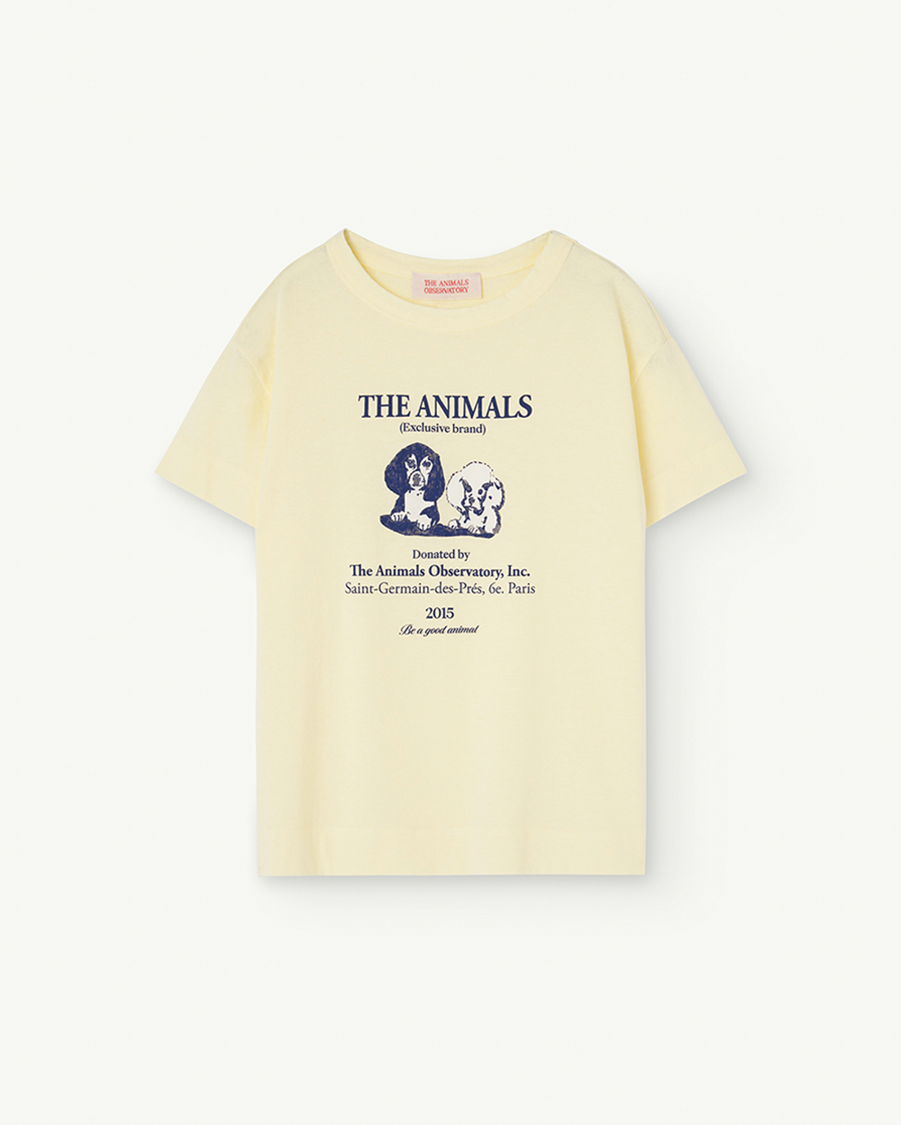 [TAO] S24020-081_BY / ROOSTER KIDS T-SHIRT Soft Yellow [6Y]