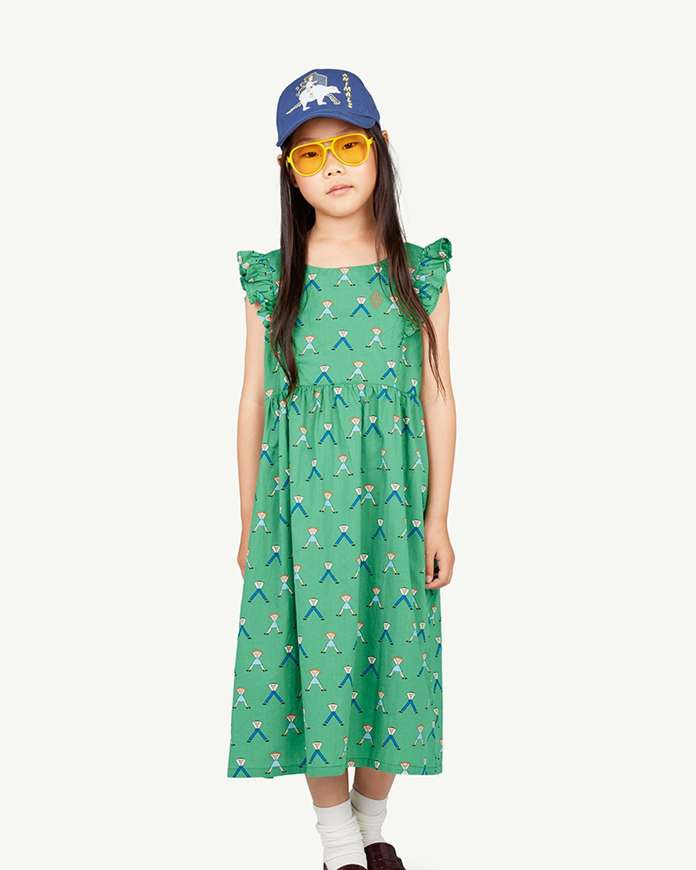 [TAO] S24070_177_BC / OTTER KIDS DRESS Green [6Y]