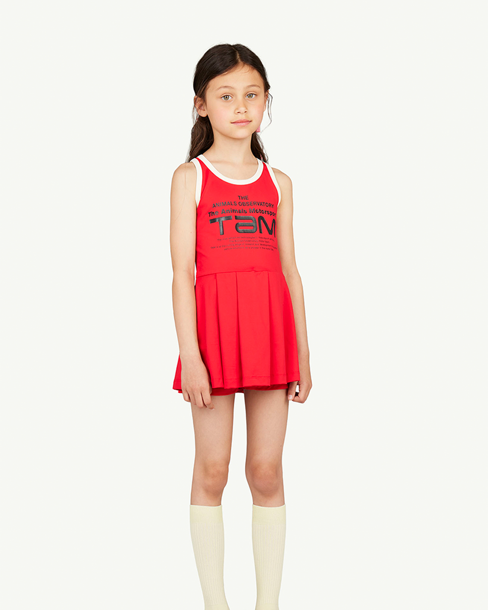 [TAO] S24033-038_BZ / VULTURE KIDS DRESS Red [10Y]