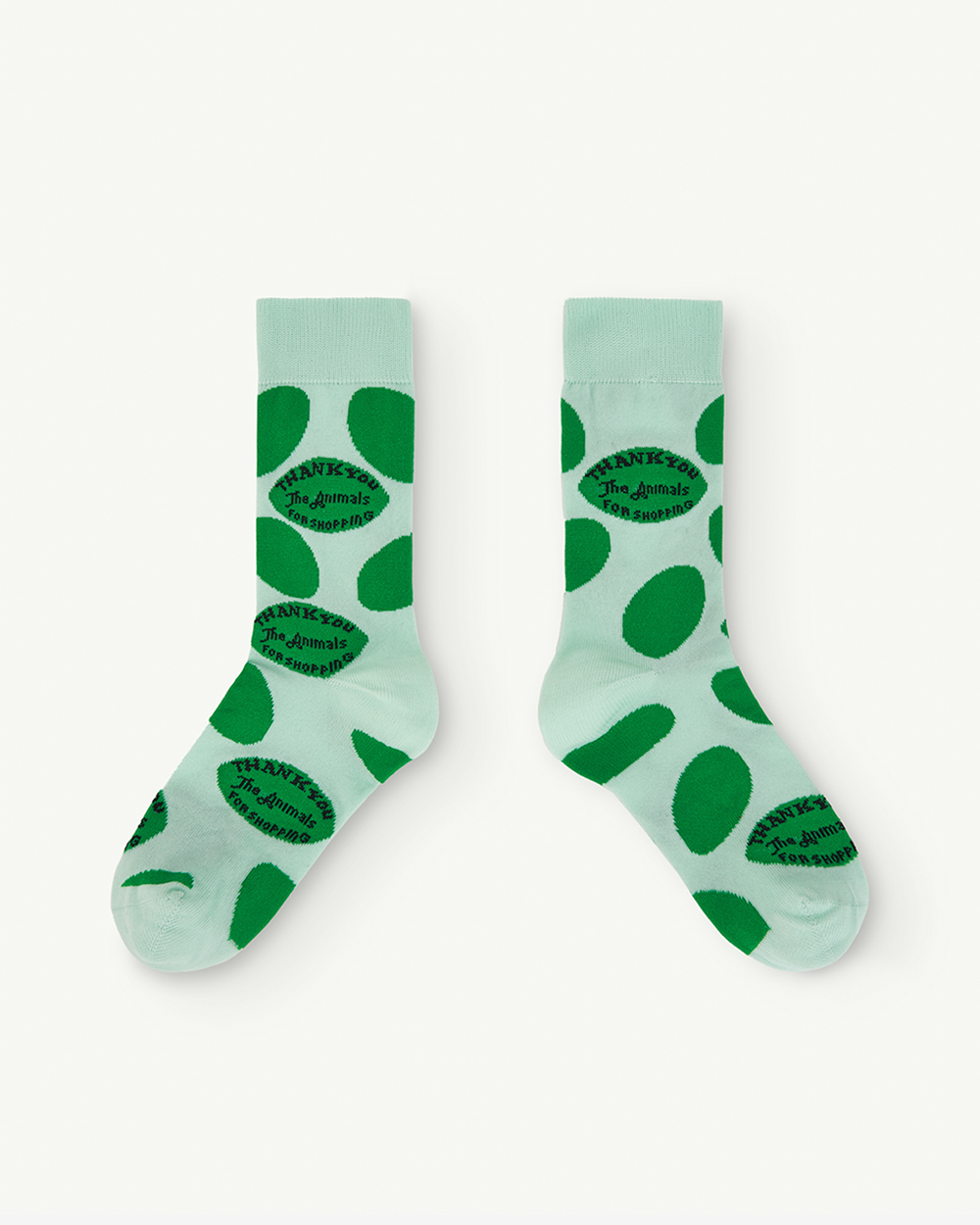 [TAO] S24169-150_XX / SKUNK KIDS SOCKS Turquoise