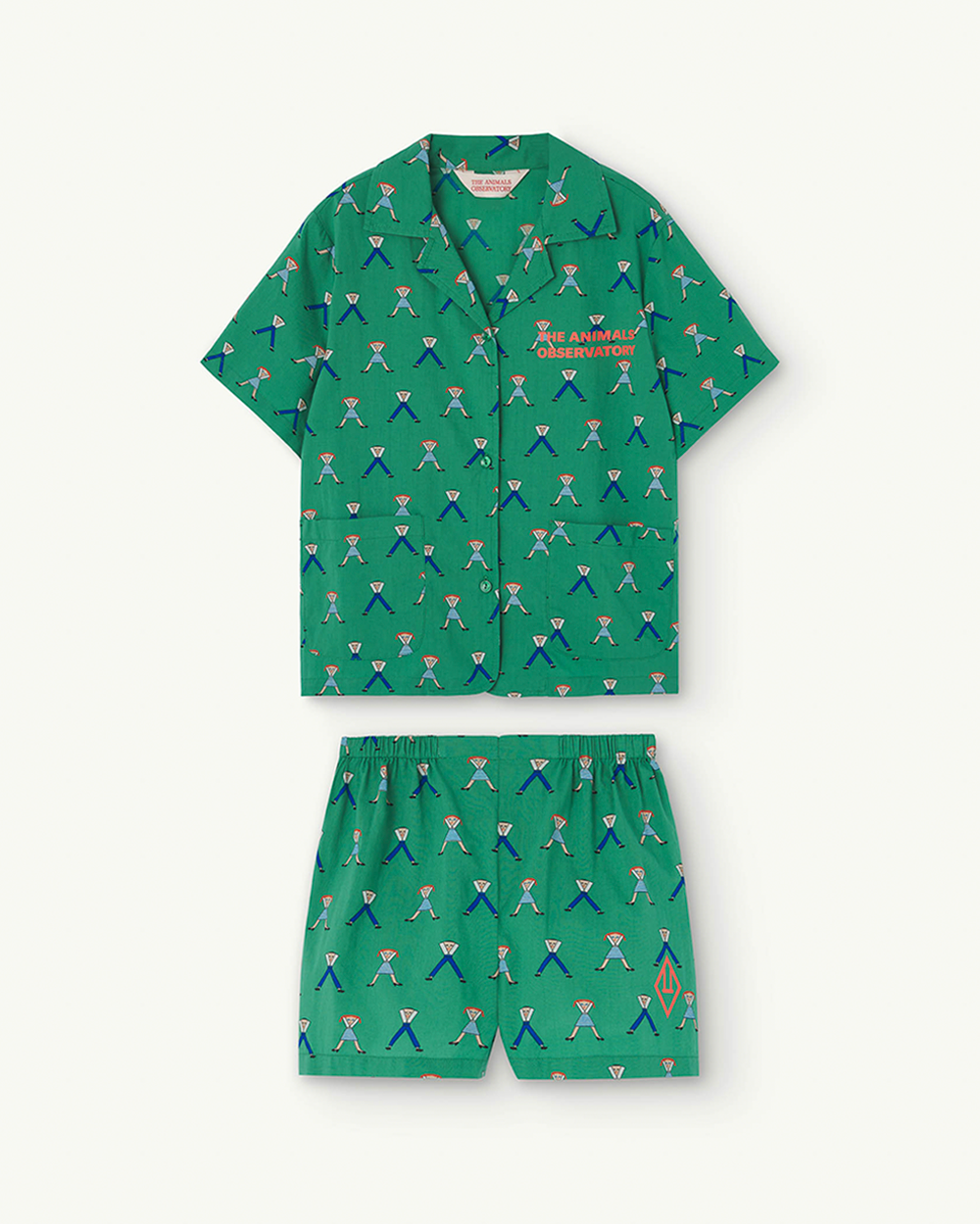 [TAO] S24088-177_BC / MAGPIE KIDS SET Green [3Y, 4Y, 6Y, 12Y]