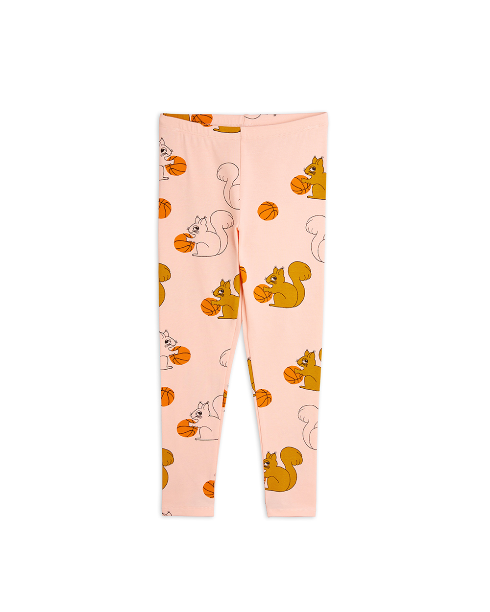 [MINIRODINI] Squirrels aop leggings [80/86, 104/110, 116/122]