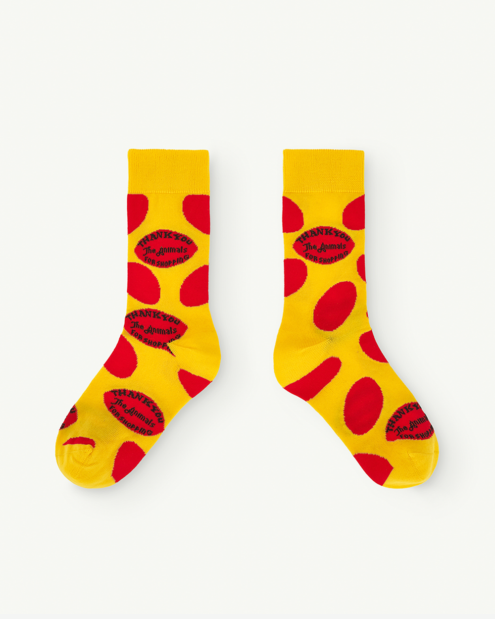 [TAO] S24169-099_XX / SKUNK KIDS SOCKS Yellow