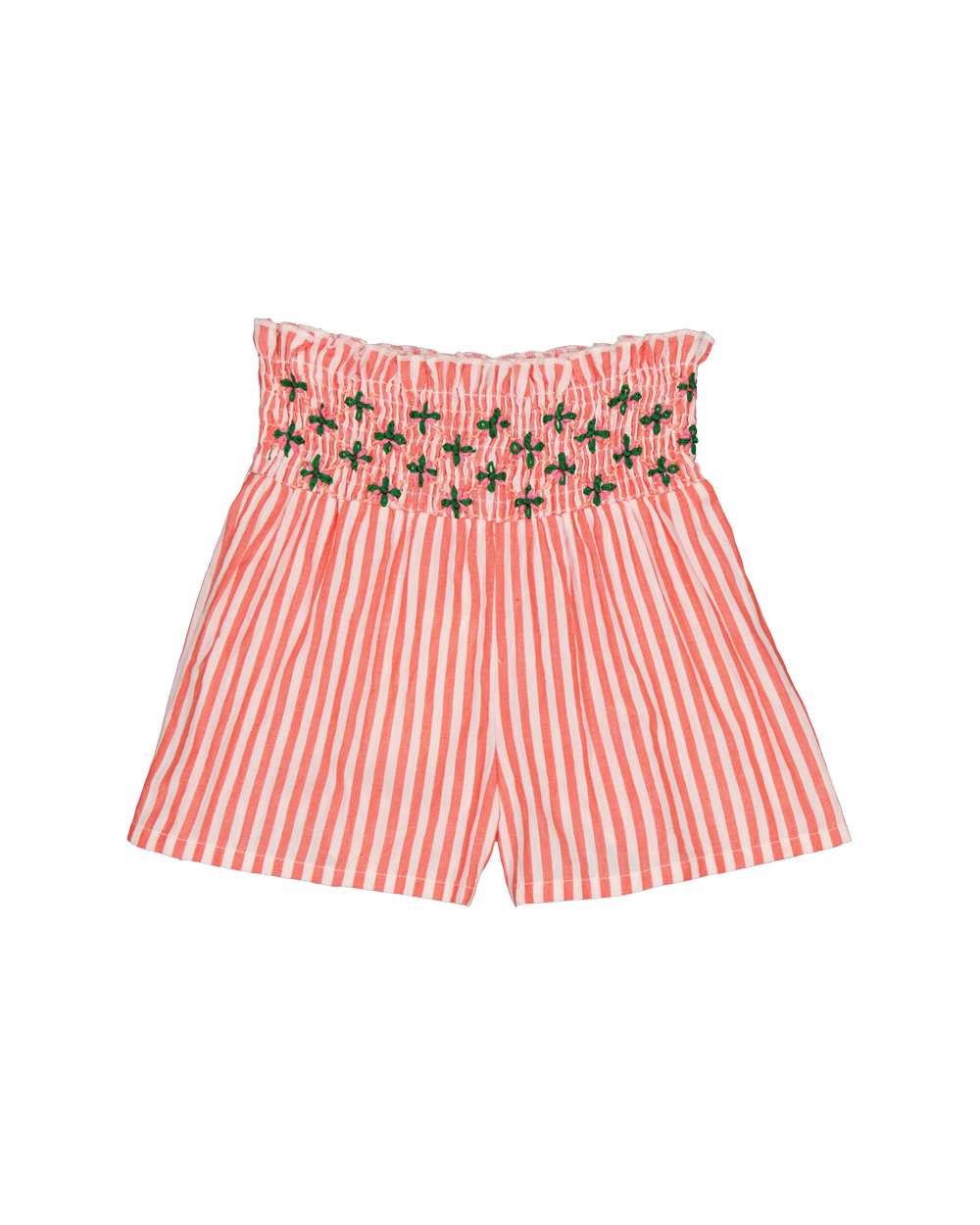 [HELLO SIMONE] Carlota short Stripes Nasturnium [6Y]