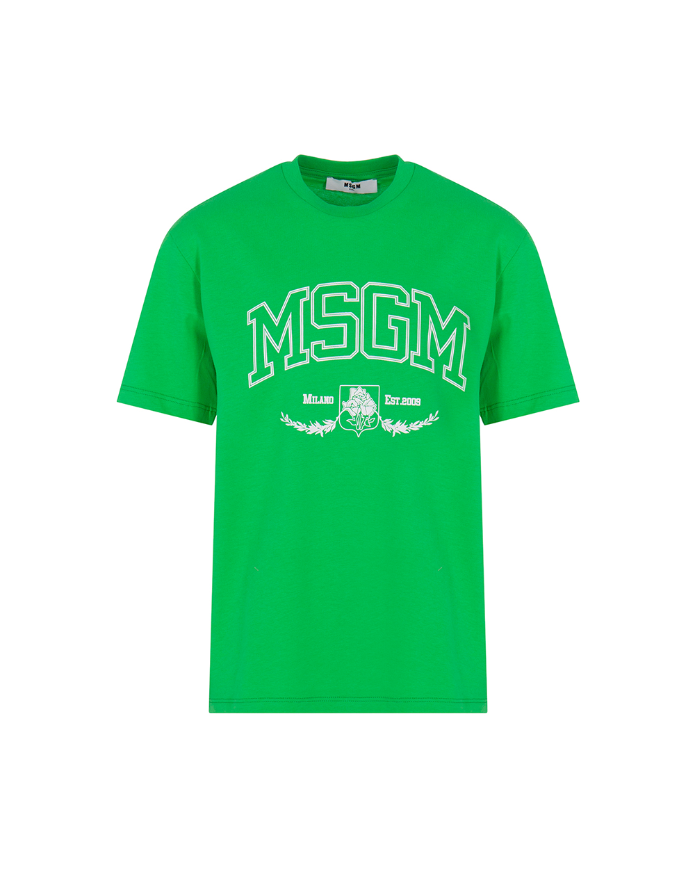 [MSGM] JERSEY T-SHIRT BOY/GREEN [8Y]