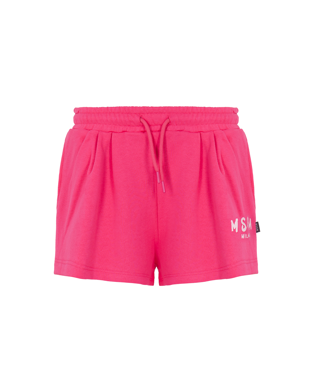 [MSGM] FLEECE SHORTS GIRL/FUCHSIA [14Y]