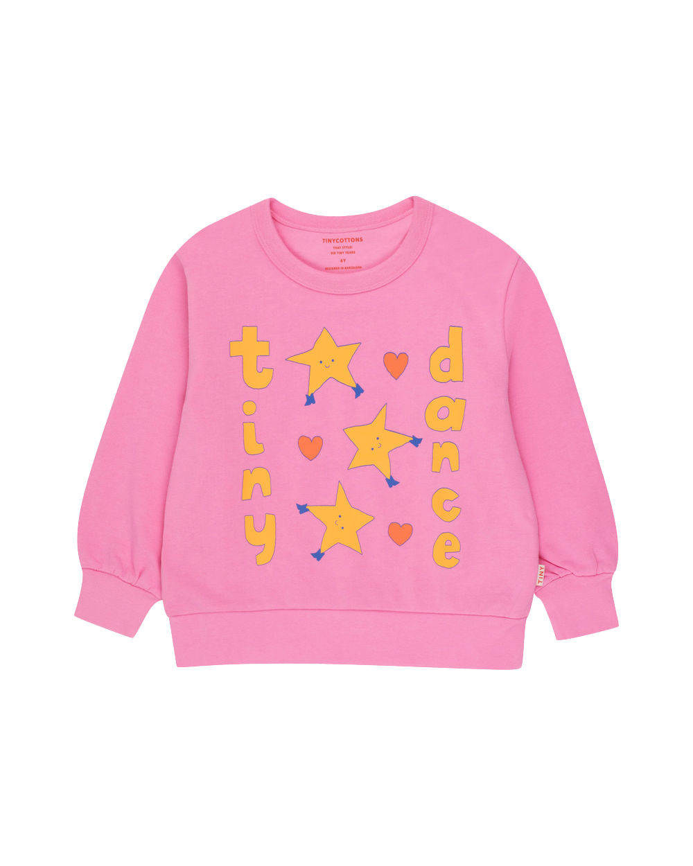 [TINY COTTONS]  TINY DANCE SWEATSHIRT/ pink [4Y, 6Y, 8Y]